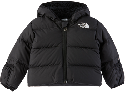 Shop The North Face Baby Black Hooded Down Jacket In Jk3 Tnf Black