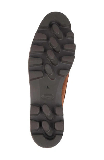 Patricia Green Vince Lug Sole Penny Loafer In Chocolate