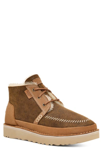Shop Ugg (r) Neumal Crafted Regenerate Water Resistant Chukka Boot In Chestnut