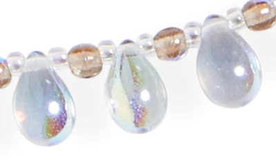 Shop Isshi Raindrop Beaded Necklace In Bubble