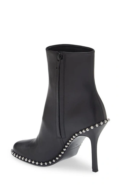 Shop Alexander Wang Nova Stud Bootie In Black