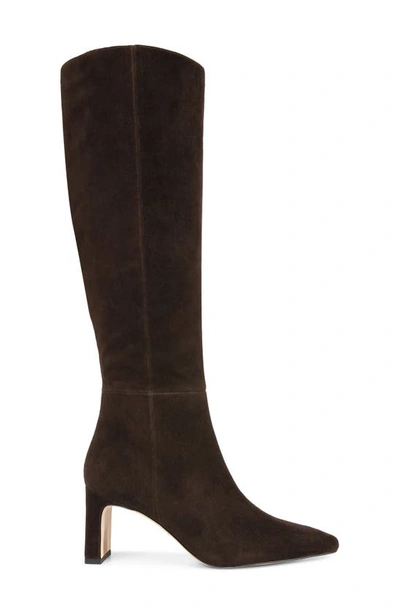 Shop Sam Edelman Sylvia Knee High Boot In Chocolate Brown