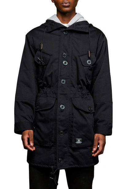 Shop Alpha Industries Canadian Mod Parka In Black