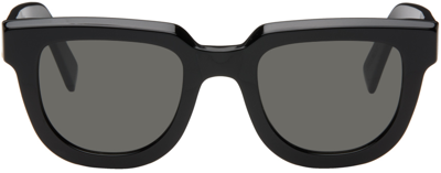 Shop Retrosuperfuture Black Serio Sunglasses