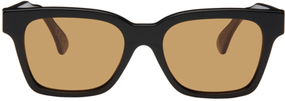 Shop Retrosuperfuture Black America Refined Sunglasses
