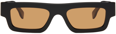 Shop Retrosuperfuture Black Colpo Refined Sunglasses