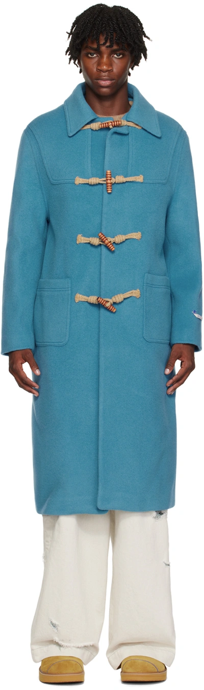 Ader Error Blue Toggle Coat In Sky Blue ModeSens