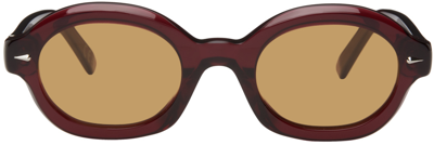Shop Retrosuperfuture Red Marzo Sunglasses In Distinct