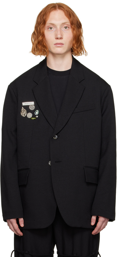 Shop Song For The Mute Black Square Blazer
