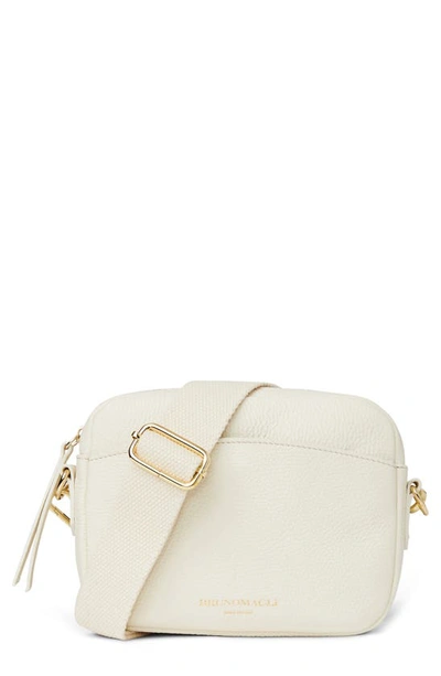 Shop Bruno Magli Carina Crossbody Bag In Cream