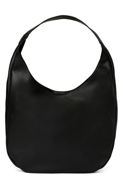 Shop Bruno Magli Celeste Mini Hobo Bag In Black