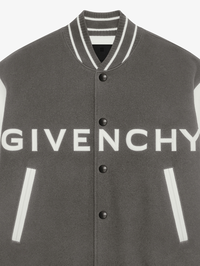 Shop Givenchy Bomber  In Green