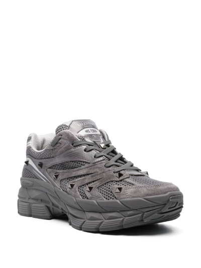 Valentino Ms-2960 Low-top Trainer In Grey