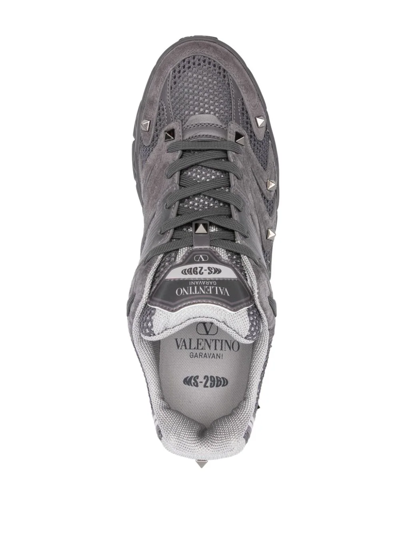 Shop Valentino Sneakers Low-top Ms-2960 In Grey