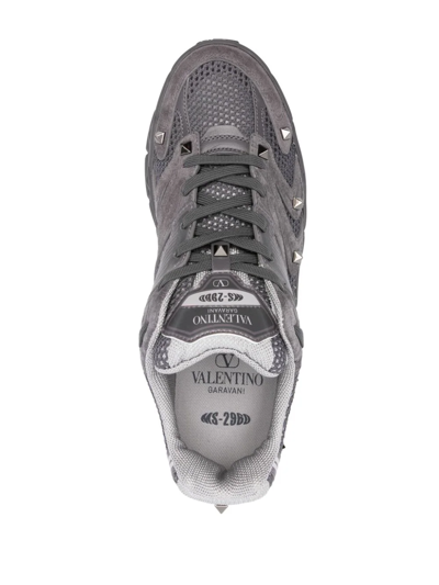 Valentino Ms-2960 Low-top Trainer In Grey