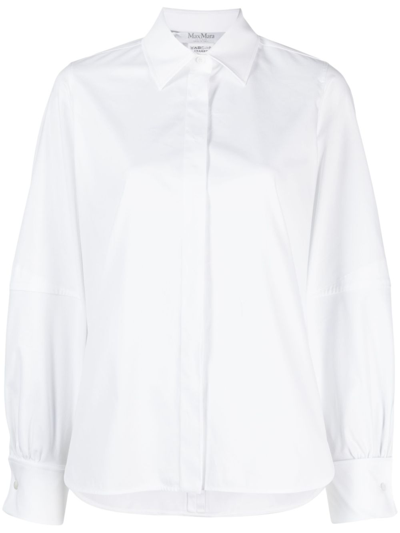 Shop Max Mara Camicia Pagina In White