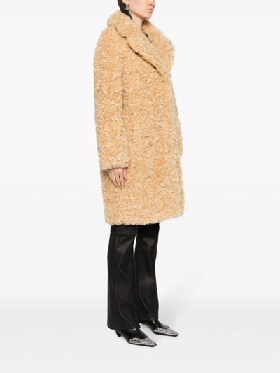 Shop Stand Studio Cappotto Camille In Yellow