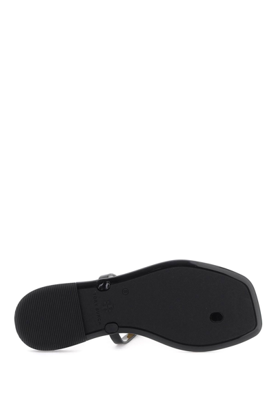 Tory Burch Women's Roxanne Jelly Thong Sandals In Black