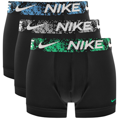Nike Logo 3 Pack Trunks Black | ModeSens