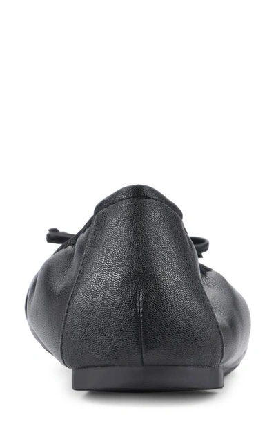 White Mountain Footwear Sunnyside Ii Ballet Flat In Black/ Black/ Patent