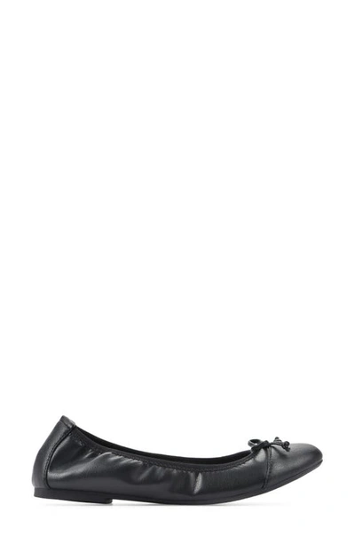 Shop White Mountain Footwear Sunnyside Ii Ballet Flat In Black/ Black/ Patent