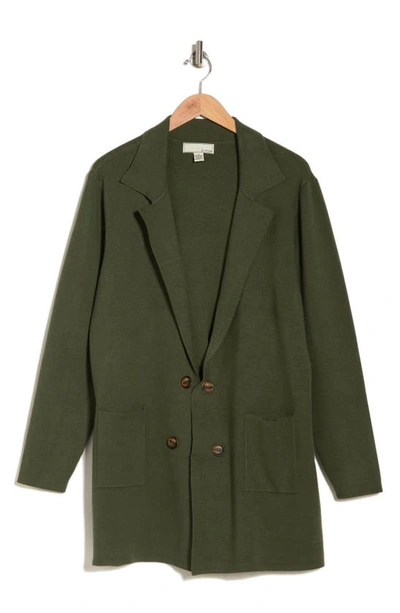 Shop By Design Willow Cardigan In Rifle Green