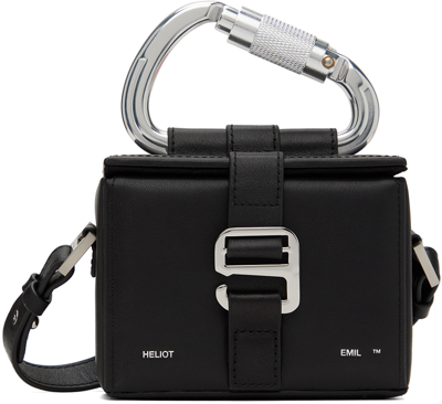 Shop Heliot Emil Black Mini Crossbody Bag