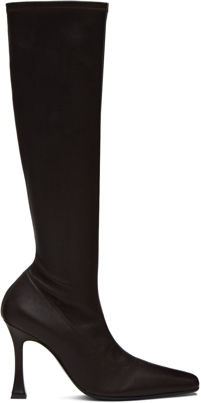 Shop Magda Butrym Brown Sock Boots