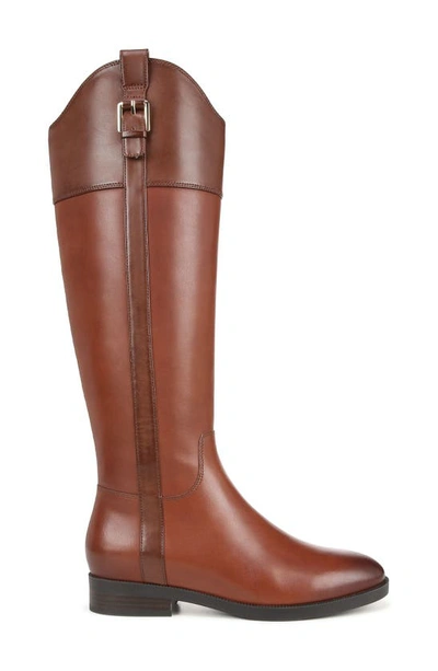 Shop Vionic Phillip Water Repellent Riding Boot In Brown