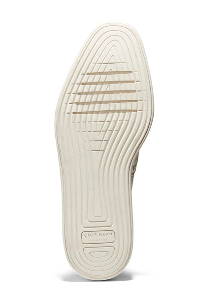 Cole Haan Women's Lace Up Platform Brogue Wingtip Oxford Flats In Gold Talca