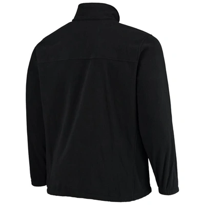 Shop Columbia Black Iowa Hawkeyes Big & Tall Flanker Iii Fleece Full-zip Jacket