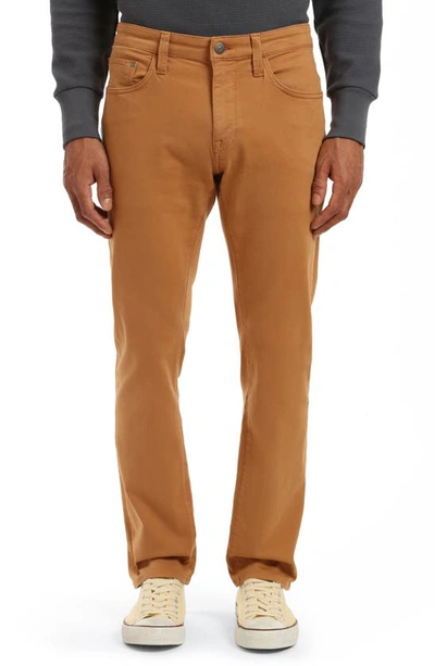 Mavi Jeans Marcus Slim Straight Leg Pants In Caramel Supermove