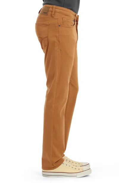 Mavi Jeans Marcus Slim Straight Leg Pants In Caramel Supermove