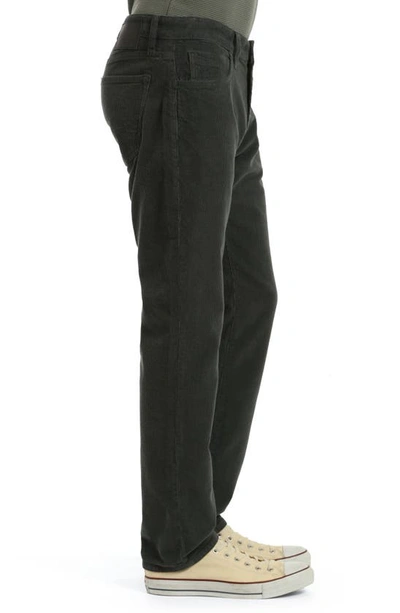 Shop Mavi Jeans Zach Straight Leg Corduroy Pants In Evergreen Cord