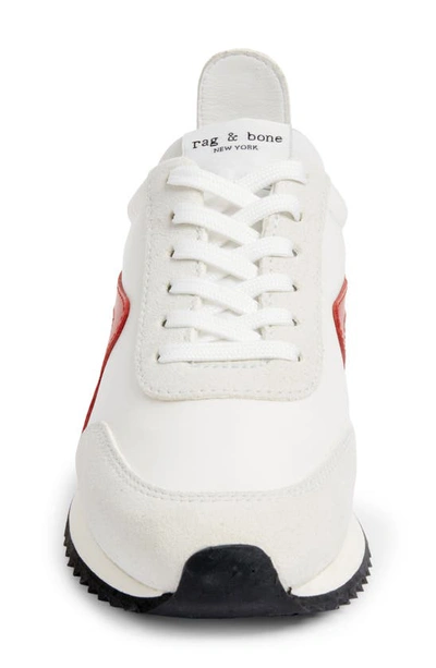 Shop Rag & Bone Retro Runner Sneaker In Off White