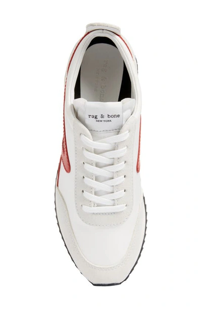 Shop Rag & Bone Retro Runner Sneaker In Off White