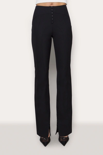 Shop Danielle Guizio Ny Aurora Trouser In Black