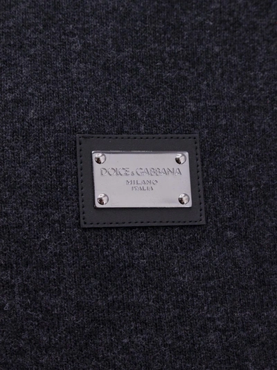 Shop Dolce & Gabbana Man Jacket Man Grey Jackets In Gray