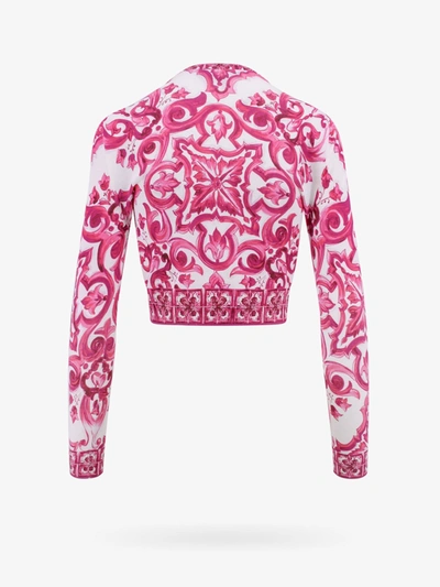 Shop Dolce & Gabbana Woman Top Woman Pink Top