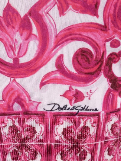 Shop Dolce & Gabbana Woman Top Woman Pink Top