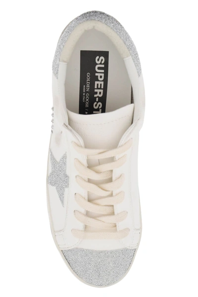 Shop Golden Goose 'super-star' Sneakers With Glitter Women In Multicolor