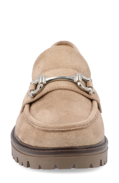 Journee Collection Jessamy Lug Loafer In Taupe