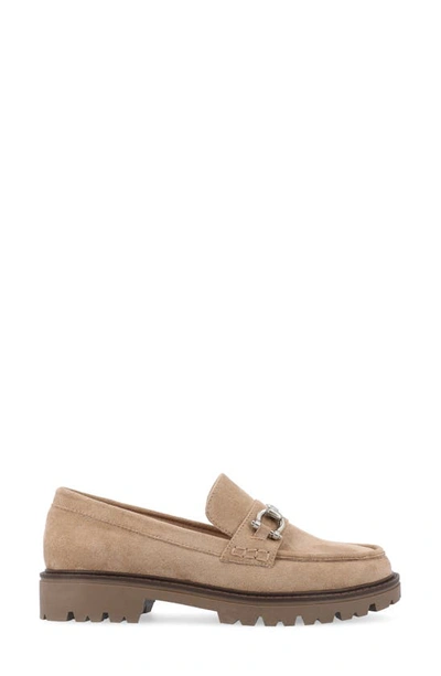 Journee Collection Jessamy Lug Loafer In Taupe
