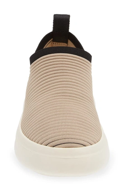 Shop Rag & Bone Brixley Knit Slip-on Sneaker In Cream/ Black