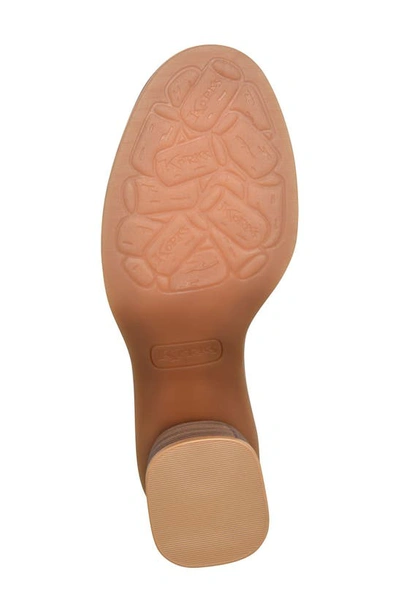 Korks Destiny Block Heel Bootie In Cream