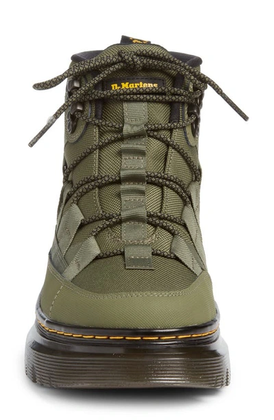 Shop Dr. Martens' Boury Boot In Khaki Green