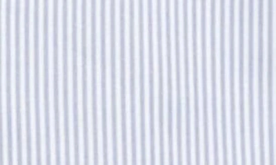 Shop C-lab Nyc Slim Fit Stripe 4-way Stretch Long Sleeve Dress Shirt In 70 Grey