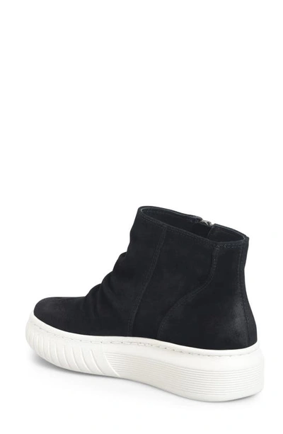 Söfft Portland Water Resistant Platform Bootie In Black