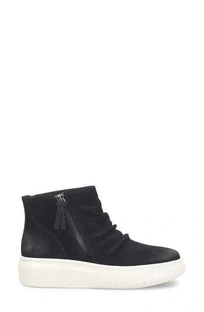 Söfft Portland Water Resistant Platform Bootie In Black
