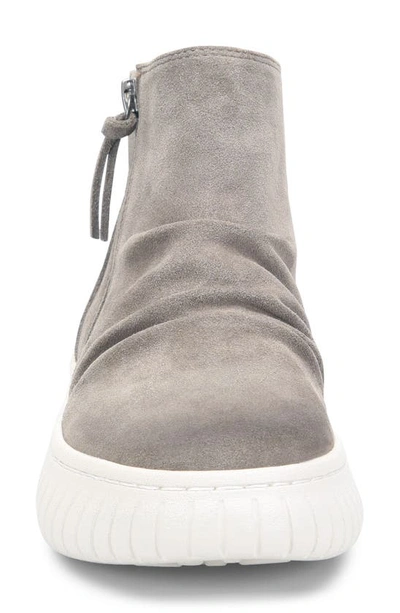 Söfft Portland Water Resistant Platform Bootie In Pietro Grey